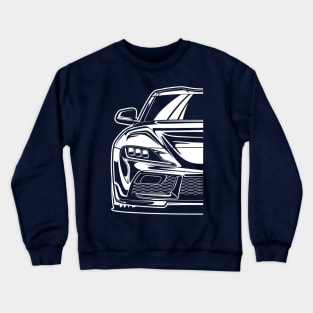 Toyota GR Supra (White Print) Crewneck Sweatshirt